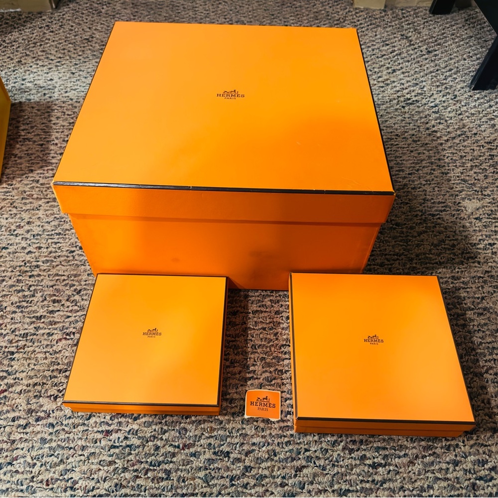 Authentic Hermes Gift Boxes